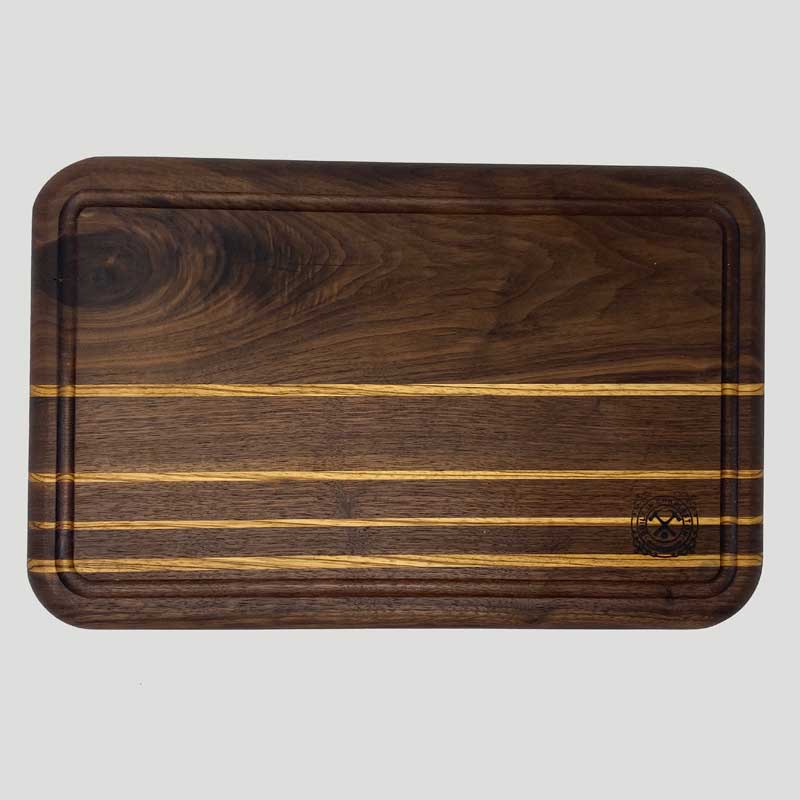 Walnut with Tigerwood Detail (one of) - Image 2